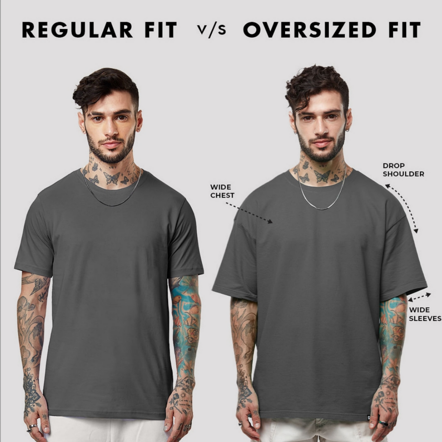 RICK & MORTY OVERSIZED TEE – BLACK