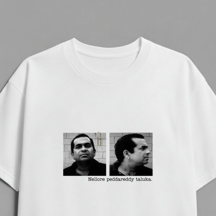 GURUJI OVERSIZEED TEE-WHITE