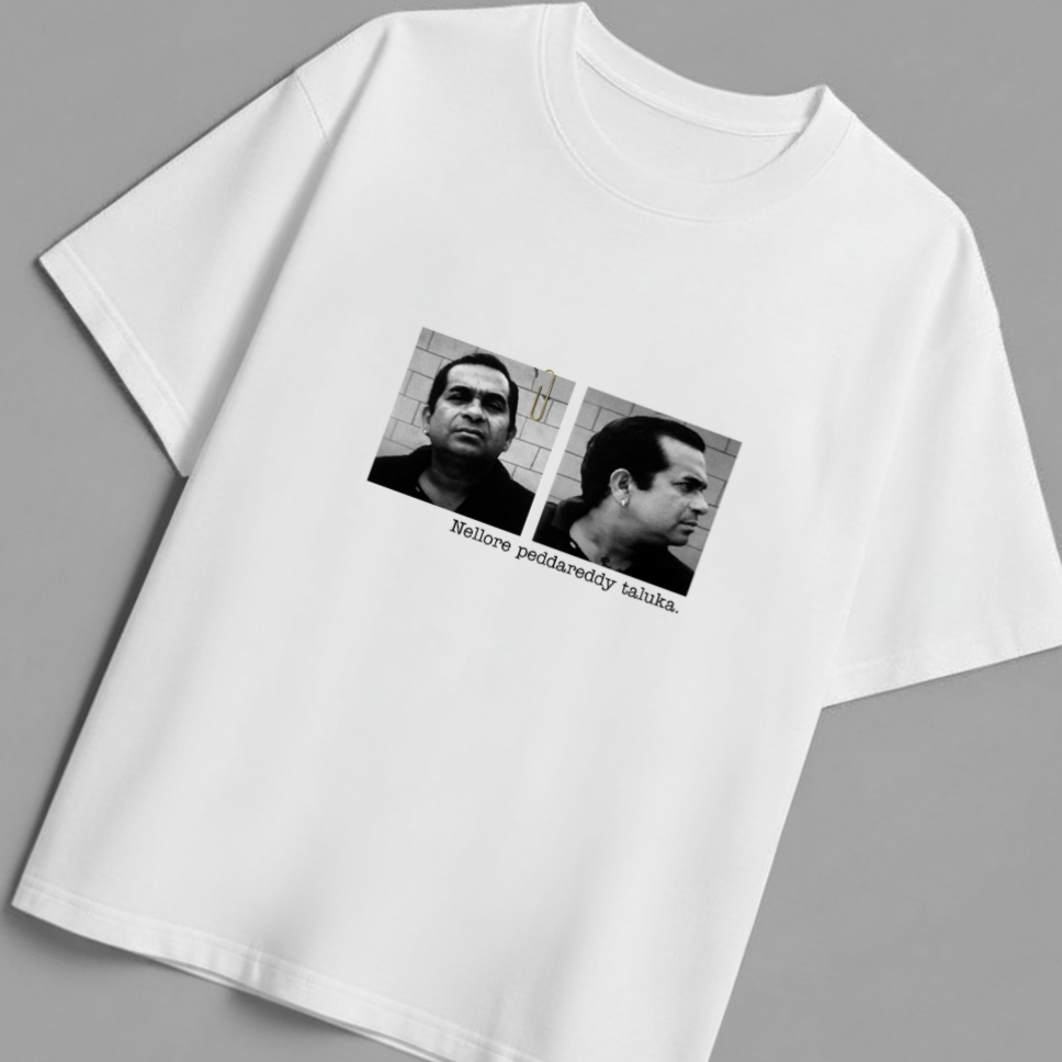 GURUJI OVERSIZEED TEE-WHITE